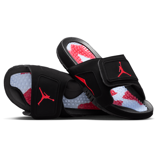 Jordan Hydro VI Retro - Men's - Black/Infrared - Image 6