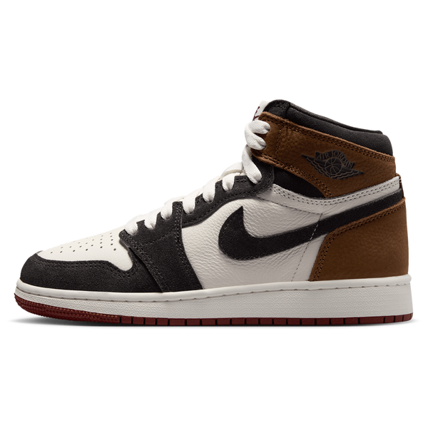 Jordan Retro 1 High OG - Boys' Grade School - Shadow Brown/Black - Image 2