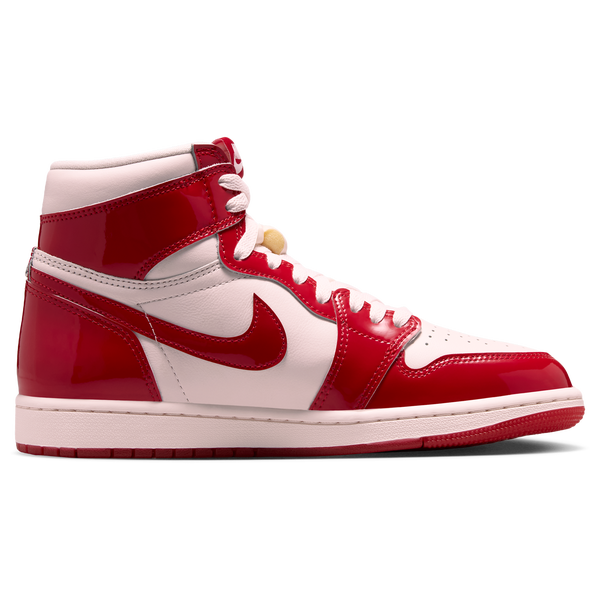 Jordan Air Jordan Retro 1 Hi RMSTD - Women's - University Red/Light Soft Pink/Metallic Silver