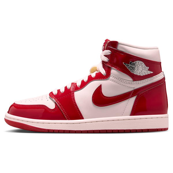 Jordan Air Jordan Retro 1 Hi RMSTD - Women's - University Red/Light Soft Pink/Metallic Silver - Image 2