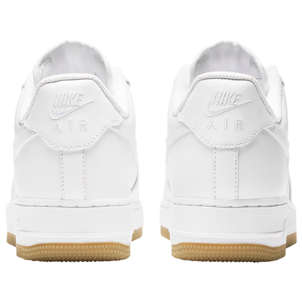 Nike Air Force 1 '07 - Men's - White/White/Brown - Image 4