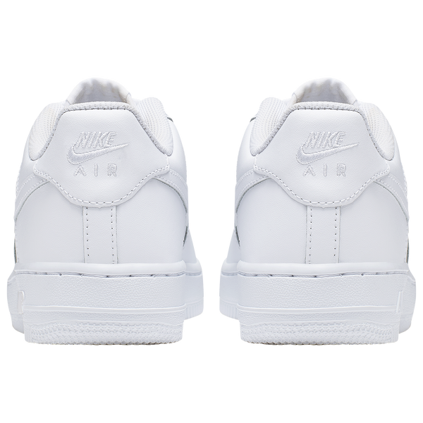Nike Air Force 1 Low - Boys' Grade School - White/White - Image 4