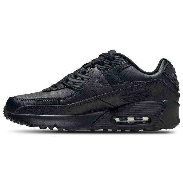 Nike Air Max 90 - Boys' Grade School - Black/Black/White - Image 2