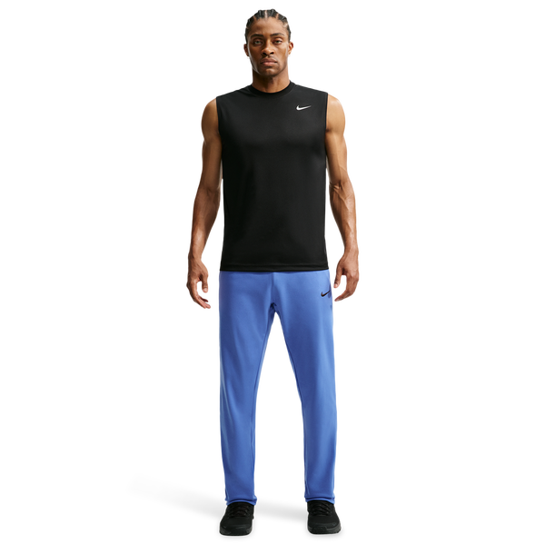 Nike Therma Fleece Regular Pant - Men's - Comet Blue/Comet Blue/Black - Image 3