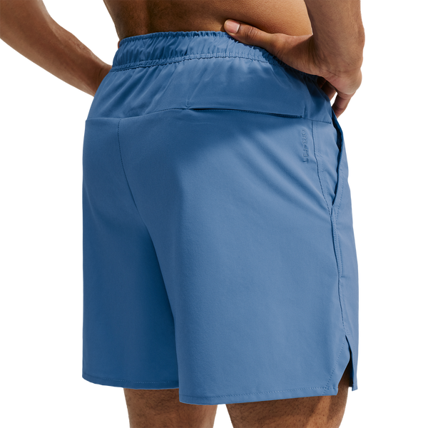 Nike Dri-FIT Unlimited Woven 7 Inch Shorts - Men's - Black/Indigo Storm/Indigo Storm - Image 2