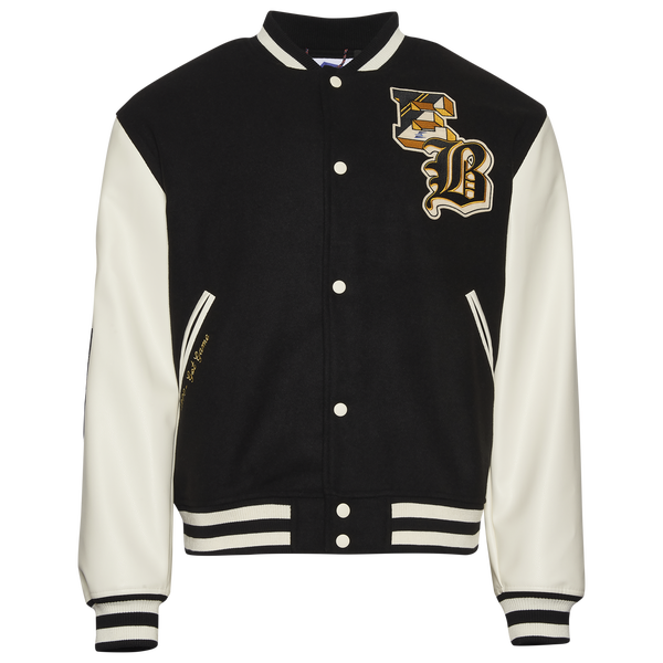 Eastbay Varsity Jacket - Men's - White/Black