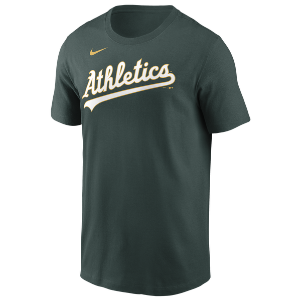 Nike MLB Name & Number Short Sleeve T-Shirt - Men's - Green - Image 2