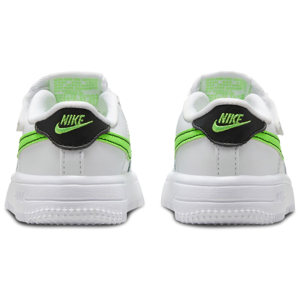 Nike Air Force 1 Low EasyOn - Boys' Toddler - White/Green Strike/Black - Image 3