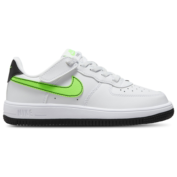 Nike Air Force 1 Low EasyOn - Boys' Preschool - White/Green Strike/Black