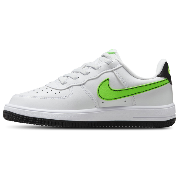 Nike Air Force 1 Low EasyOn - Boys' Preschool - White/Green Strike/Black - Image 2