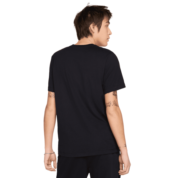 Nike Dallas Short Sleeve Crew T-Shirt - Men's - White/Black - Image 2