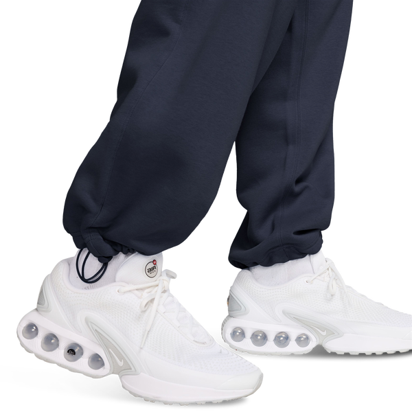 Nike Club Fleece Bungee Pants - Men's - Obsidian/White - Image 3