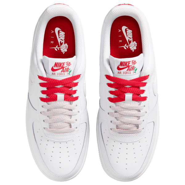 Nike Air Force 1 '07 SE - Women's - White/Sport Red/White - Image 4