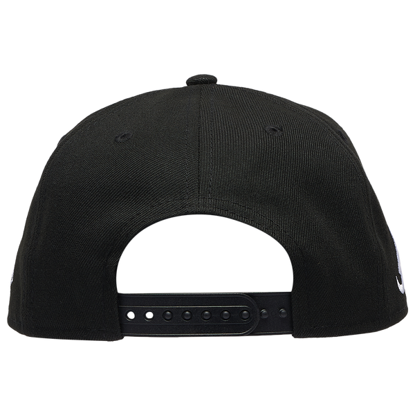 New Era Braves 940 A Frame Local Play Cap - Adult - Black/Black - Image 4