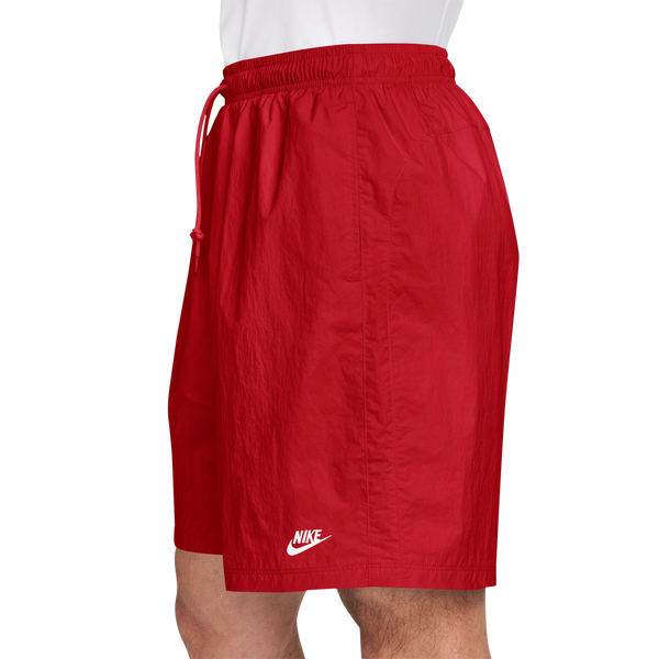 Nike Club Sport Shorts - Men's - White/University Red - Image 3