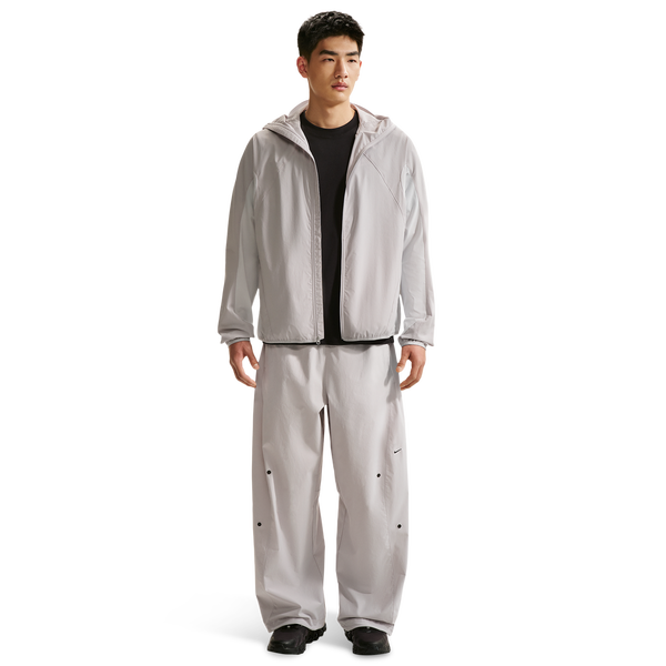 Nike Dri-Fit Tech Helios Sun Long Sleeve - Men's - Off White/Black/Grey Fog - Image 3