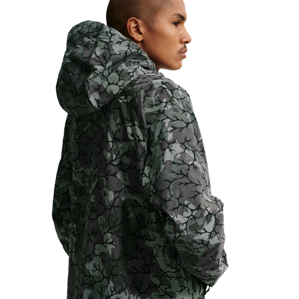 Nike Dri-FIT Tech Woven AOP Full-Zip - Men's - Black/Black - Image 2