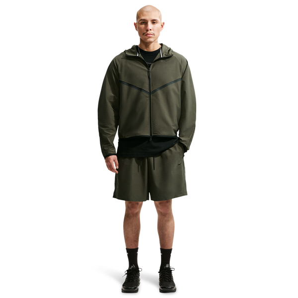 Nike Tech Shori Knit Shorts - Men's - Cargo Khaki/Black - Image 3