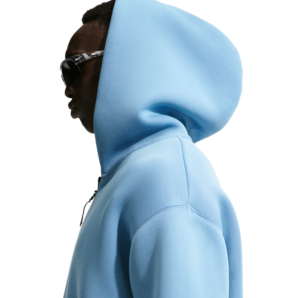 Nike Tech Fleece Ergo Full-Zip - Men's - Work Blue/Black - Image 4
