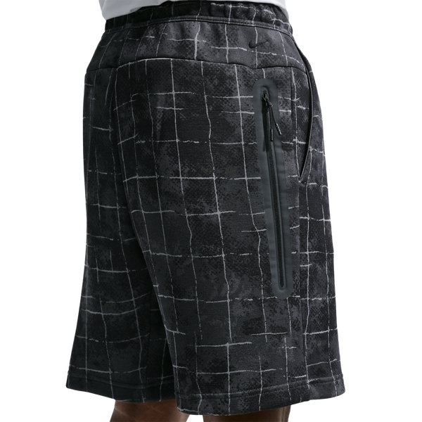 Nike Tech Fleece Shorts - Men's - Iron Grey/Black - Image 2