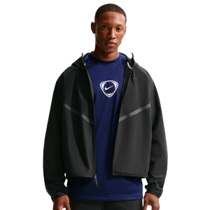 Nike Tech Shori Knit Full-Zip Jacket - Men's - Black/Black