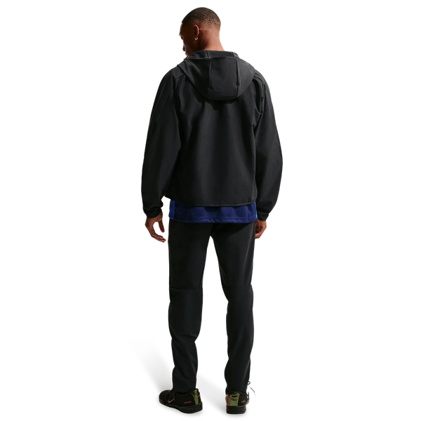 Nike Tech Shori Knit Full-Zip Jacket - Men's - Black/Black - Image 7