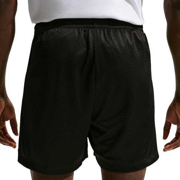 Nike Dri-FIT Standard Issue Mesh 5IN Shorts - Men's - Black/White - Image 2