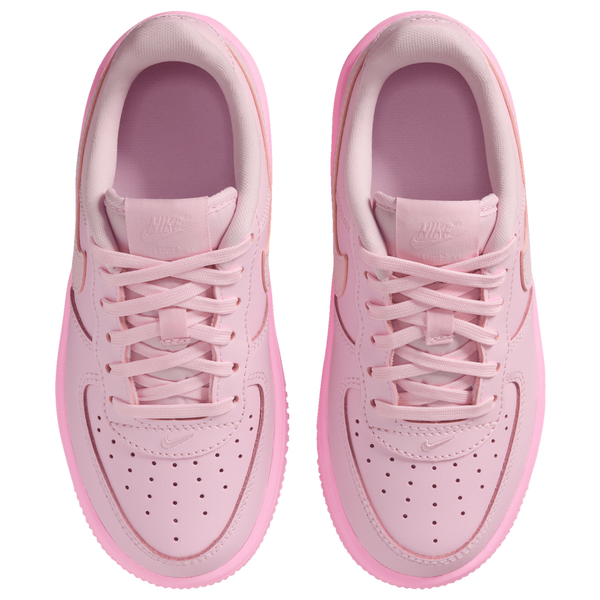 Nike Air Force 1 Low Lace - Boys' Preschool - Pink Rise/Pink Foam/Pink Foam - Image 4
