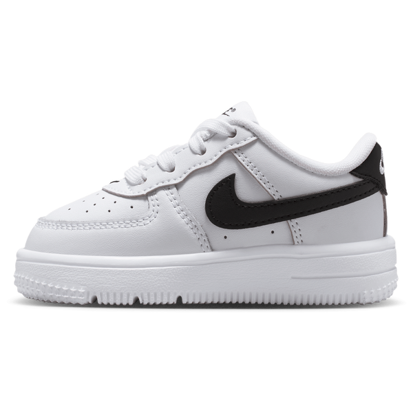 Nike Air Force 1 Low Lace - Boys' Toddler - White/Black - Image 2
