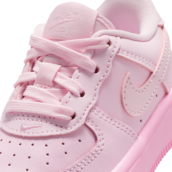 Nike Air Force 1 Low Lace - Boys' Toddler - Pink Foam/Pink Foam/Pink Rise - Image 7
