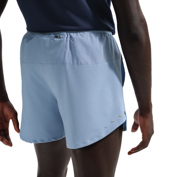 Nike Dri-FIT Stride 5in Brief-Lined Shorts - Men's - Work Blue/Reflective Silver - Image 2