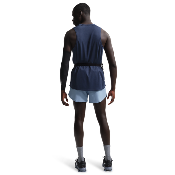 Nike Dri-FIT Stride 5in Brief-Lined Shorts - Men's - Work Blue/Reflective Silver - Image 4