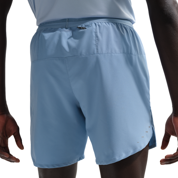 Nike Dri-FIT Stride 7in Brief-Lined Shorts - Men's - Work Blue/Reflective Silver - Image 2