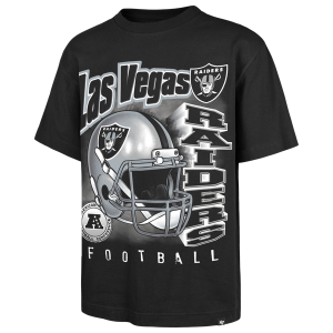 47 Brand NFL Raiders Chrome Burst T-Shirt - Men's - Black