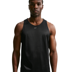 Nike Drifit Standard Issue Practice Mesh Jersey - Men's - Pale Ivory/Black