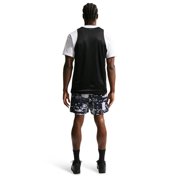 Nike Drifit Standard Issue Practice Mesh Jersey - Men's - Pale Ivory/Black - Image 4