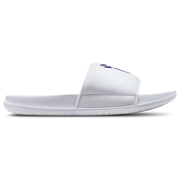 Nike Kobe Off Court Slides - Men's - White/Court Purple