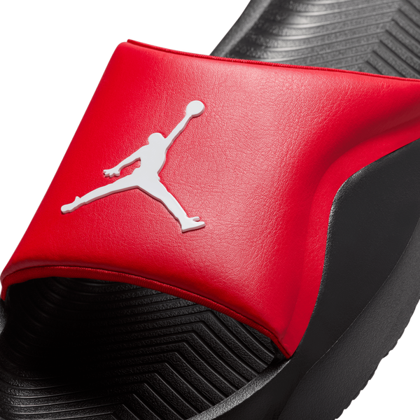 Jordan Franchise Slides - Men's - Black/Red/White - Image 7