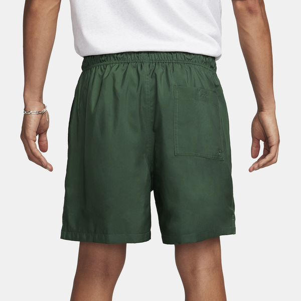 Nike Club Flow Shorts - Men's - Fir/White - Image 2