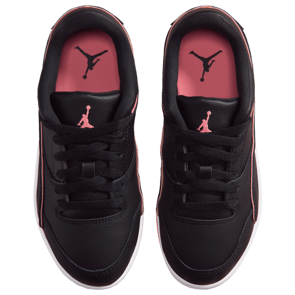 Jordan Flight Court - Boys' Grade School - Black/White/Pink Gaze - Image 4