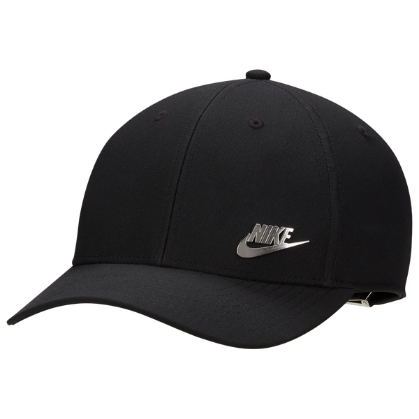 Nike Club Metal Adjustable Cap - Adult - Black/Silver