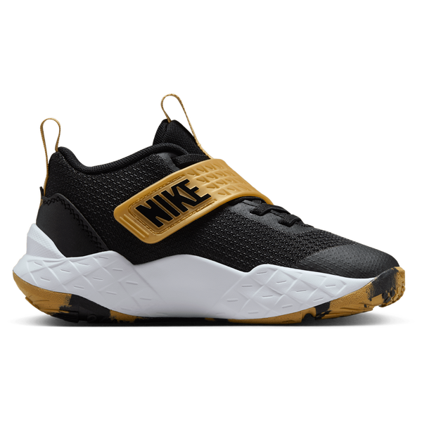 Nike Hustle D 12 - Boys' Preschool - Black/White/Gold