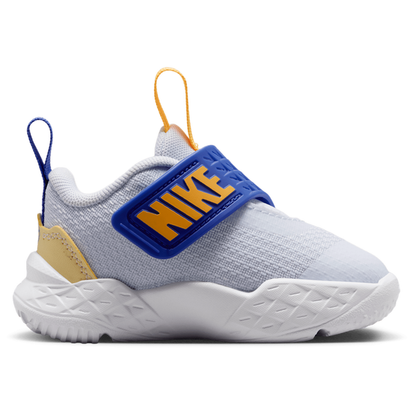 Nike Team Hustle D 12 - Boys' Toddler - Lapis/Football Grey/Laser Orange