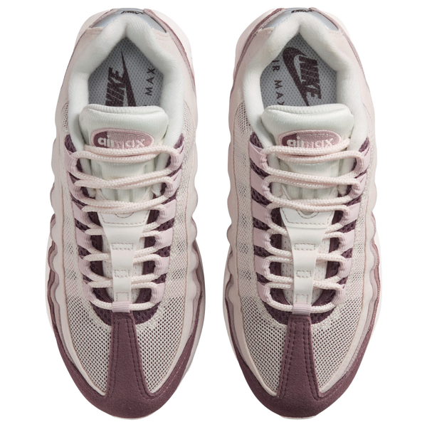 Nike Air Max 95 - Girls' Grade School - White/Pink/Brown - Image 4