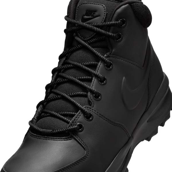 Nike Manoa Leather - Men's - Black/Black - Image 7