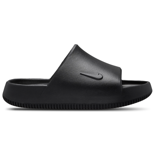 Nike Calm Slides 2.0 - Boys' Grade School - Black/Black