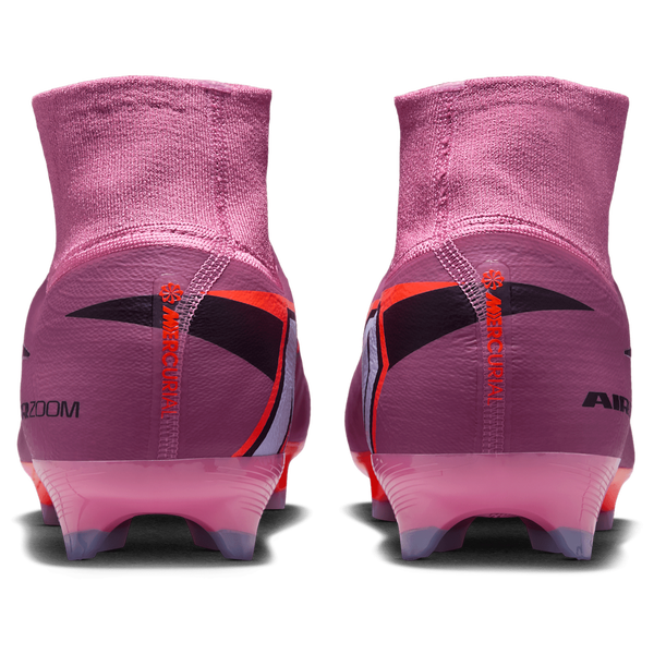 Nike Zm Superfly 10 Pro FG - Men's - Magic Flamingo/Black/Total Crimson - Image 3