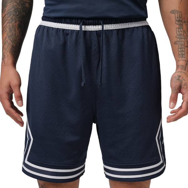 Jordan Dri-FIT Sport Diamond Shorts - Men's - Midnight Navy/White
