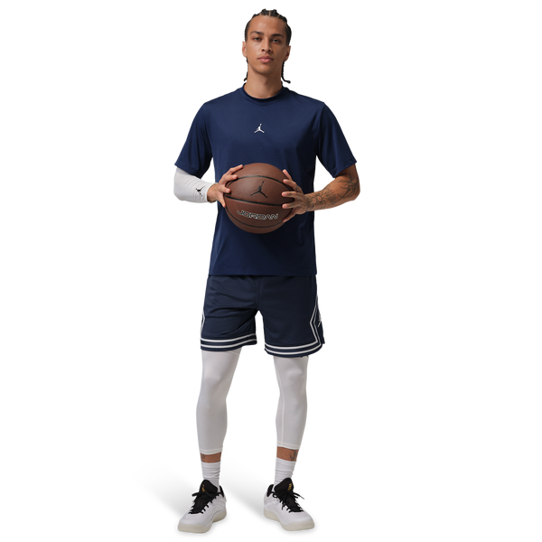 Jordan Dri-FIT Sport Diamond Shorts - Men's - Midnight Navy/White - Image 4