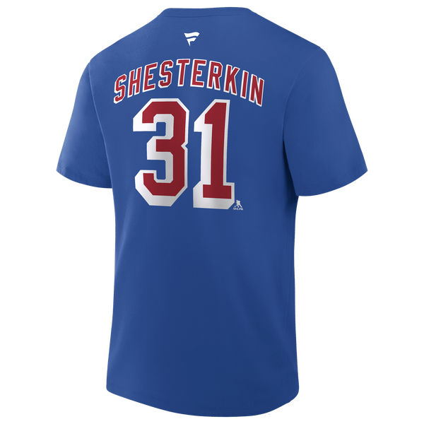Fanatics NHL New York Rangers Name & Number T-Shirt - Men's - Blue - Image 3
